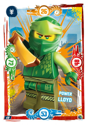 NINJAGO Trading Card Game (German) Series 9 - # 49 Power Lloyd