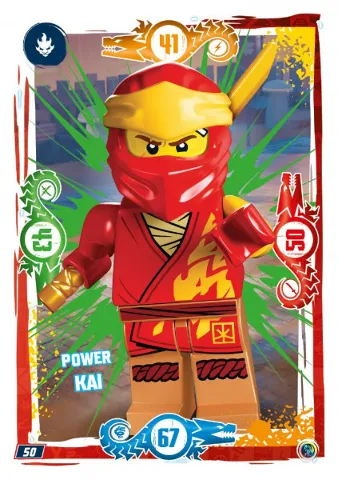 NINJAGO Trading Card Game (German) Series 9 - # 50 Power Kai