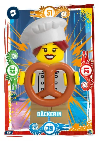 NINJAGO Trading Card Game (German) Series 9 - # 59 Bäckerin