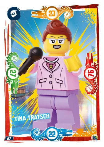 NINJAGO Trading Card Game (German) Series 9 - # 67 Tina Tratsch