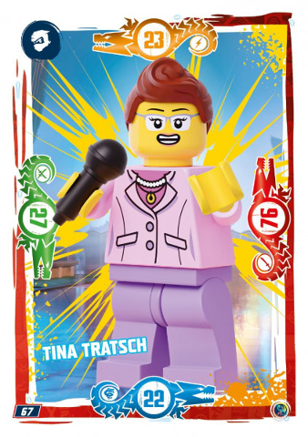 NINJAGO Trading Card Game (German) Series 9 - # 67 Tina Tratsch