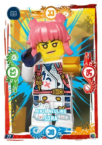 NINJAGO Trading Card Game (German) Series 9 - # 77 Ninja Neuling Sora