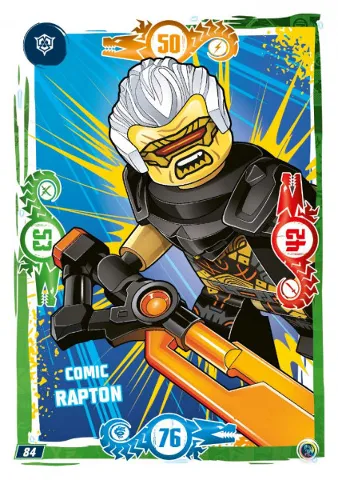 NINJAGO Trading Card Game (German) Series 9 - # 84 Comic Rapton