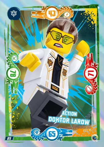 NINJAGO Trading Card Game (German) Series 9 - # 85 Action Doktor Larow