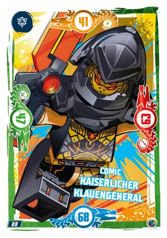 NINJAGO Trading Card Game (German) Series 9 - # 88 Comic Kaiserlicher Klauengeneral