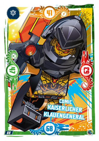 NINJAGO Trading Card Game (German) Series 9 - # 88 Comic Kaiserlicher Klauengeneral