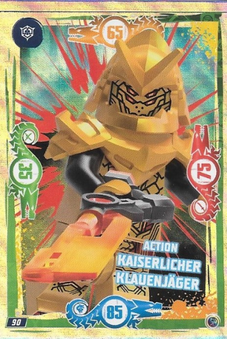 NINJAGO Trading Card Game (German) Series 9 - # 90 Action Kaiserlicher Klauenjäger