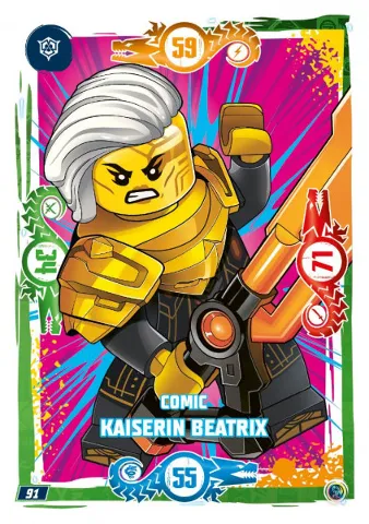 NINJAGO Trading Card Game (German) Series 9 - # 91 Comic Kaiserin Beatrix