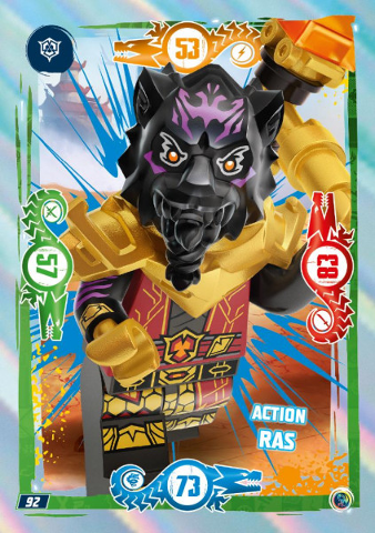 NINJAGO Trading Card Game (German) Series 9 - # 92 Action Ras
