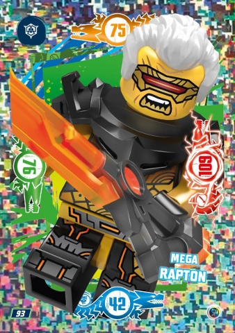 NINJAGO Trading Card Game (German) Series 9 - # 93 Mega Rapton