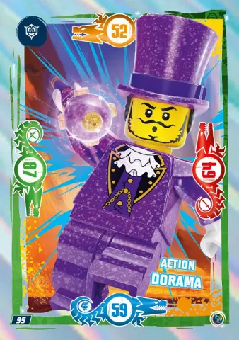 NINJAGO Trading Card Game (German) Series 9 - # 95 Action Dorama
