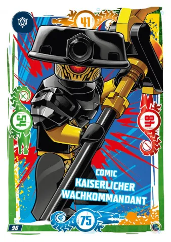 NINJAGO Trading Card Game (German) Series 9 - # 96 Comic Kaiserlicher Wachkommandant