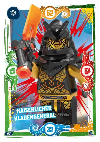 NINJAGO Trading Card Game (German) Series 9 - # 97 Kaiserlicher Klauengeneral