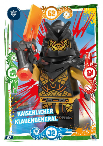 NINJAGO Trading Card Game (German) Series 9 - # 97 Kaiserlicher Klauengeneral