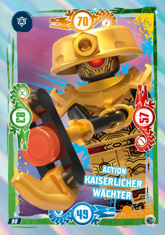 NINJAGO Trading Card Game (German) Series 9 - # 98 Action Kaiserlicher Wächter