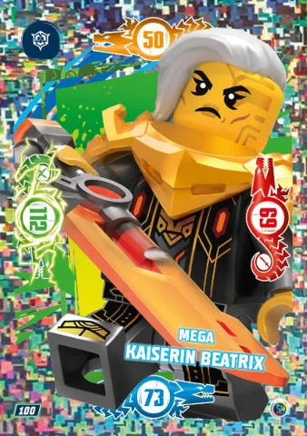 NINJAGO Trading Card Game (German) Series 9 - # 100 Mega Kaiserin Beatrix