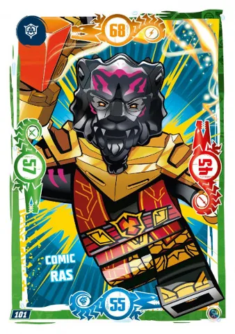 NINJAGO Trading Card Game (German) Series 9 - # 101 Comic Ras