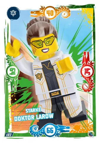 NINJAGO Trading Card Game (German) Series 9 - # 103 Starke Doktor Larow