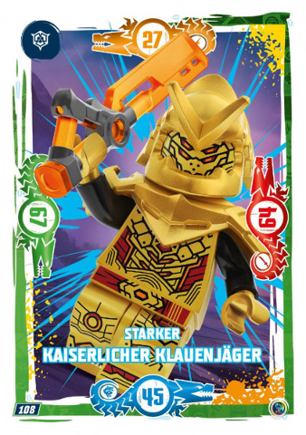 NINJAGO Trading Card Game (German) Series 9 - # 108 Starker Kaiserlicher Klauenjäger