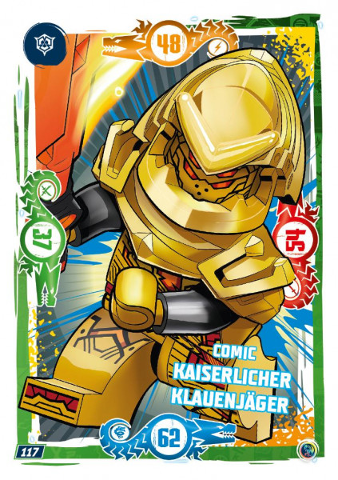 NINJAGO Trading Card Game (German) Series 9 - # 117 Comic Kaiserlicher Klauenjäger
