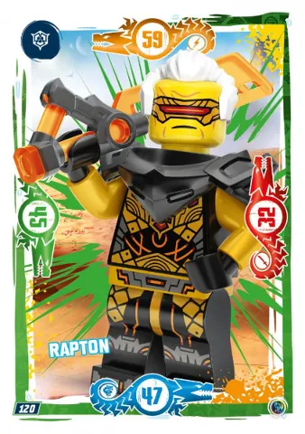 NINJAGO Trading Card Game (German) Series 9 - # 120 Rapton