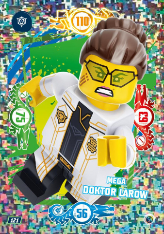 NINJAGO Trading Card Game (German) Series 9 - # 121 Mega Doktor Larow