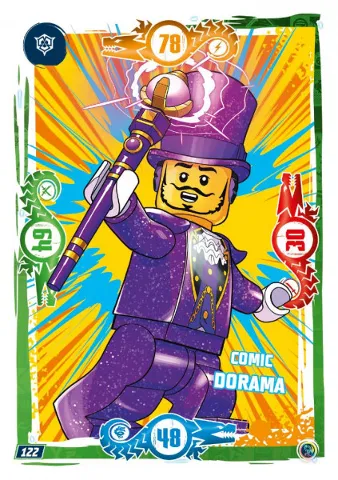 NINJAGO Trading Card Game (German) Series 9 - # 122 Comic Dorama