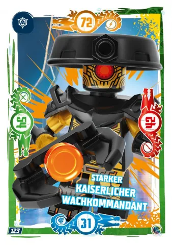 NINJAGO Trading Card Game (German) Series 9 - # 123 Starker Kaiserlicher Wachkommandant