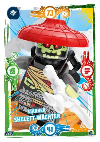 NINJAGO Trading Card Game (German) Series 9 - # 140 Starker Skelett-Wächter