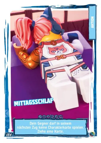 NINJAGO Trading Card Game (German) Series 9 - # 154 Mittagsschlaf