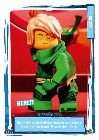 NINJAGO Trading Card Game (German) Series 9 - # 157 Bereit