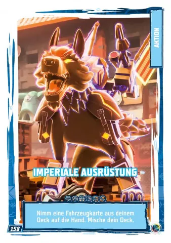 NINJAGO Trading Card Game (German) Series 9 - # 158 Imperiale Ausrüstung