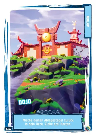 NINJAGO Trading Card Game (German) Series 9 - # 166 Dojo