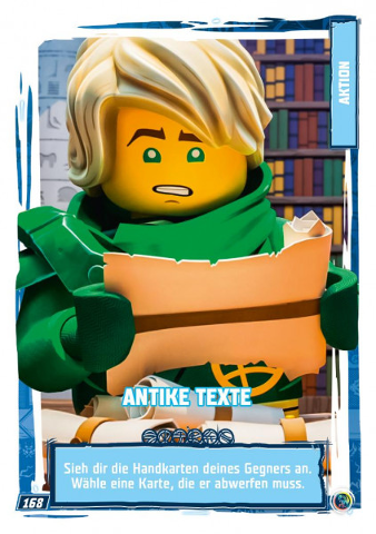 NINJAGO Trading Card Game (German) Series 9 - # 168 Antike Texte