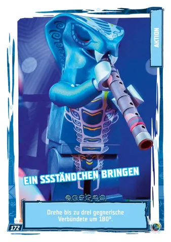 NINJAGO Trading Card Game (German) Series 9 - # 172 Ein Ssständchen Bringen