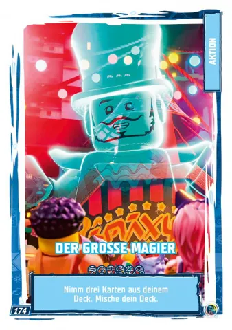 NINJAGO Trading Card Game (German) Series 9 - # 174 Der Grosse Magier