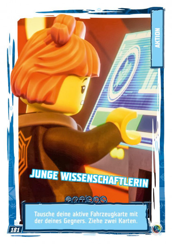 NINJAGO Trading Card Game (German) Series 9 - # 181 Junge Wissenschaftlerin