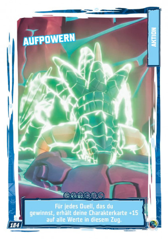 NINJAGO Trading Card Game (German) Series 9 - # 184 Aufpowern