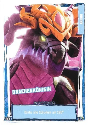 NINJAGO Trading Card Game (German) Series 9 - # 186 Drachenkönigin