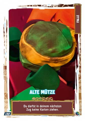 NINJAGO Trading Card Game (German) Series 9 - # 190 Alte Mütze