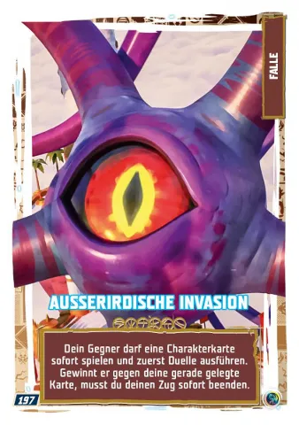 NINJAGO Trading Card Game (German) Series 9 - # 197 Ausserirdische Invasion