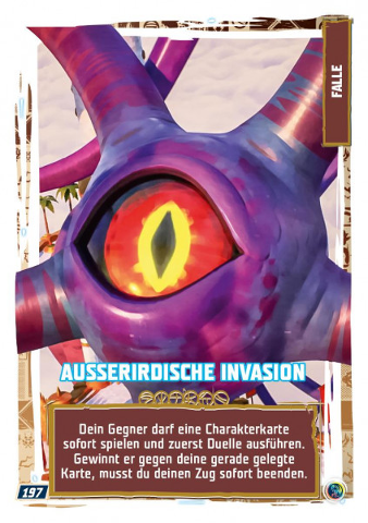 NINJAGO Trading Card Game (German) Series 9 - # 197 Ausserirdische Invasion