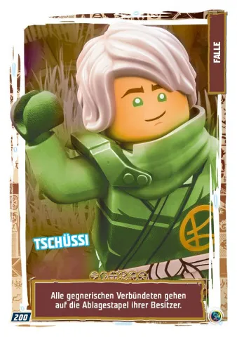 NINJAGO Trading Card Game (German) Series 9 - # 200 Tschüssi