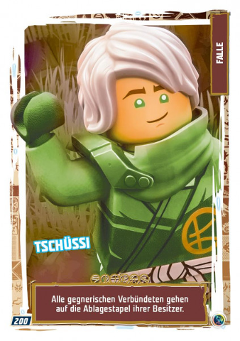 NINJAGO Trading Card Game (German) Series 9 - # 200 Tschüssi