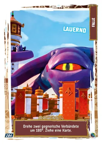 NINJAGO Trading Card Game (German) Series 9 - # 204 Lauernd