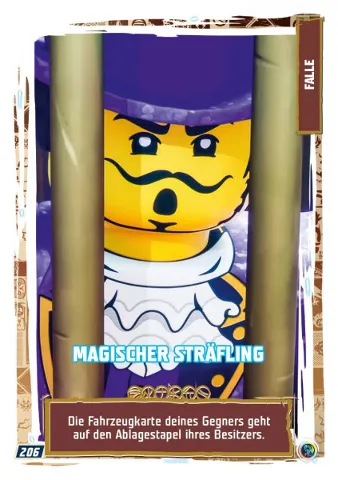 NINJAGO Trading Card Game (German) Series 9 - # 206 Magischer Sträfling