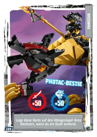 NINJAGO Trading Card Game (German) Series 9 - # 209 Photac-Bestie