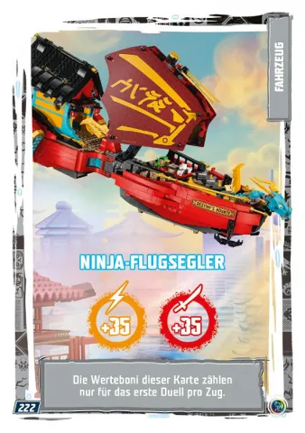NINJAGO Trading Card Game (German) Series 9 - # 222 Ninja-Flugsegler