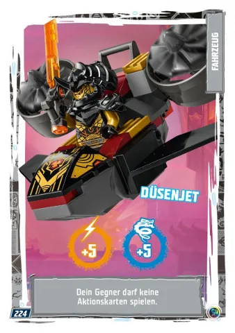 NINJAGO Trading Card Game (German) Series 9 - # 224 Düsenjet