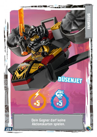 NINJAGO Trading Card Game (German) Series 9 - # 224 Düsenjet